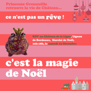 LPLDMR au Marché de Noël au Château de la Ligne le 13 décembre 2025
